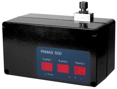 Pamas S50 online deeltjesteller