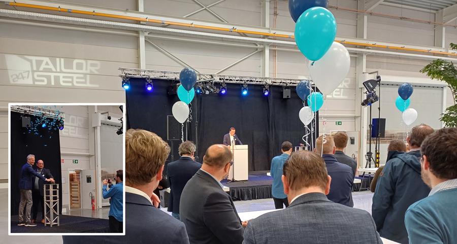 247TailorSteel versterkt marktpositie in Europa met eerste fabriek in België