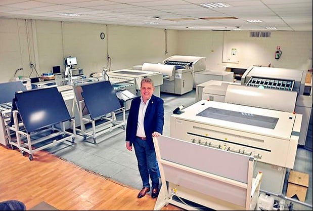 L'imprimerie Bietlot investit dans une flasheuse plaques CTP Fujifilm 70 x 100 supplémentaire