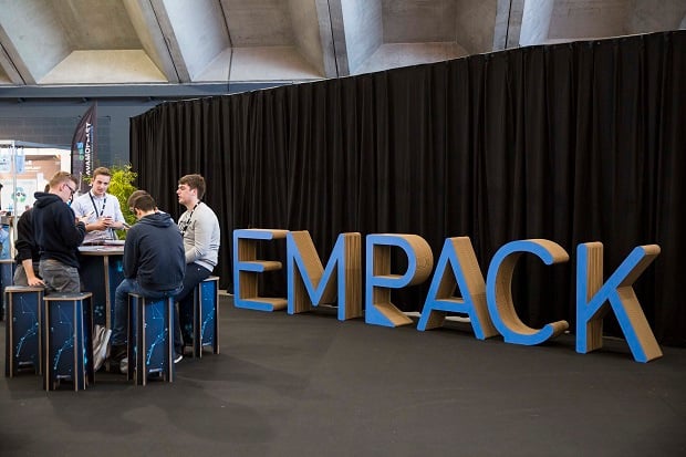 Regarder en arrière et en avant à Empack