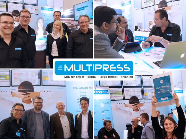 De l'hôtesse digitale au plus grand embrasement - dans les coulisses du salon international Drupa