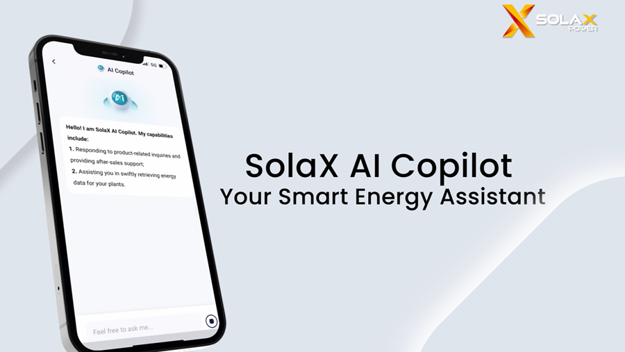 SolaX AI Copilot propose une intelligence de nouvelle génération