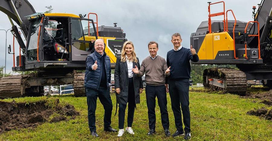 Le Premier ministre suédois annonce le lancement de la construction d'une usine de pelles