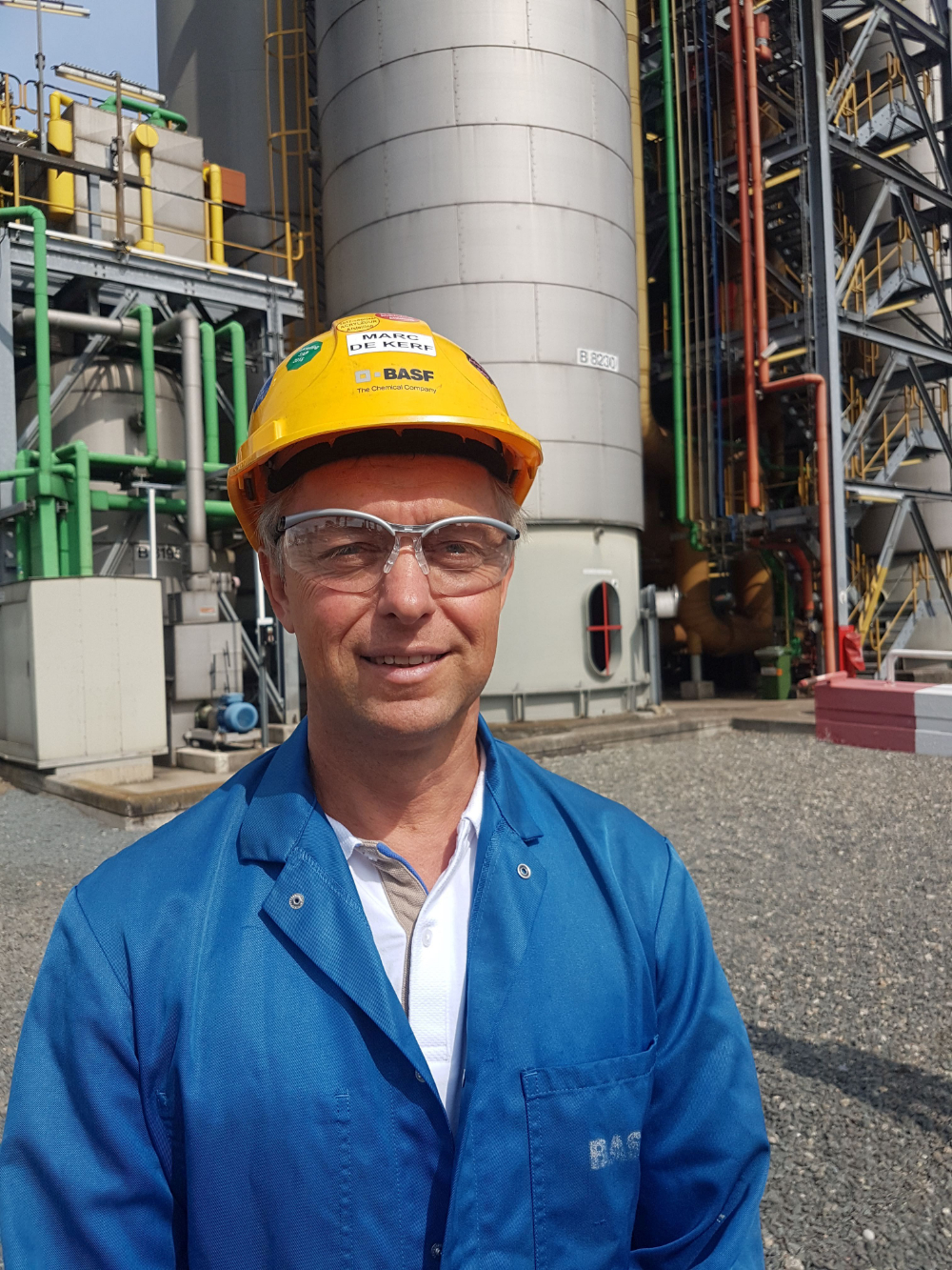 Marc De Kerf, maintenance manager bij BASF