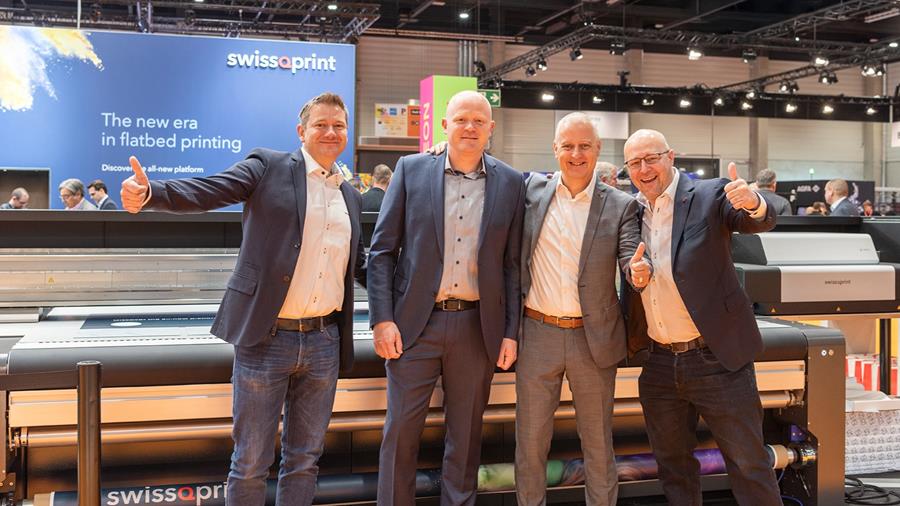 swissQprint brengt vijfde generatie vlakbedprinters naar Sign2Com