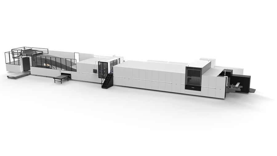 Canon stapt golfkartonmarkt in met de corrPress iB17