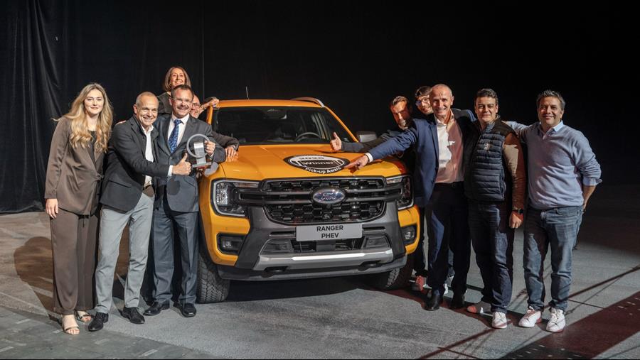Le Ford Ranger PHEV couronné pick-up de l’année 2026/27
