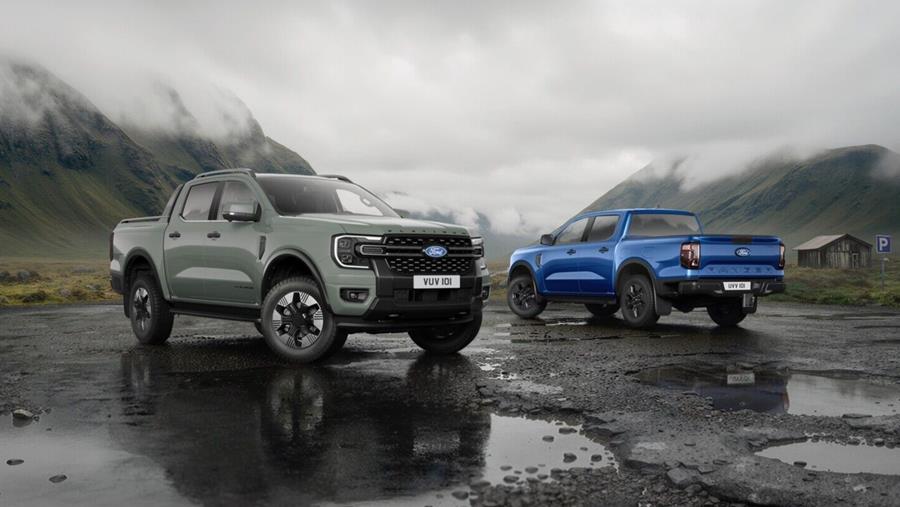 Ford verfijnt Ranger-gamma met nieuwe plug-inhybrides