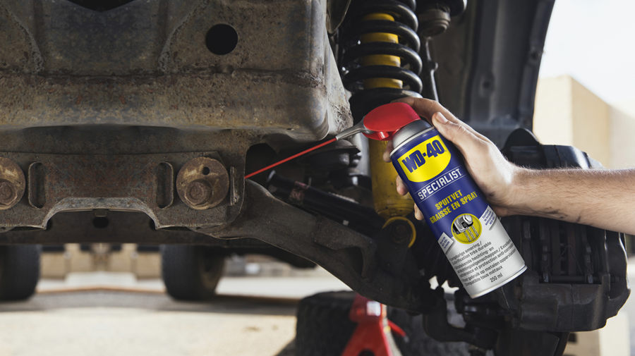 Wuif wrijving en slijtage vaarwel met WD-40 Specialist® Spuitvet