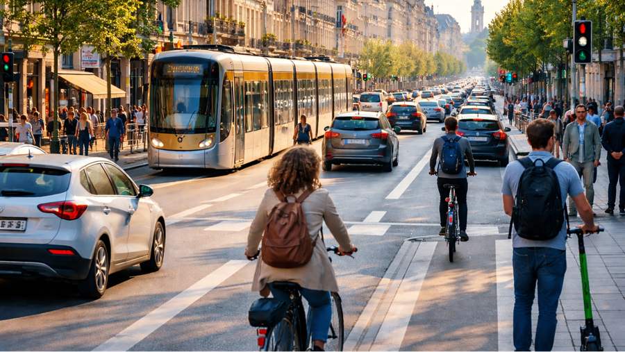 Budget mobilité: Bruxelles en tête avec 1 sur 6