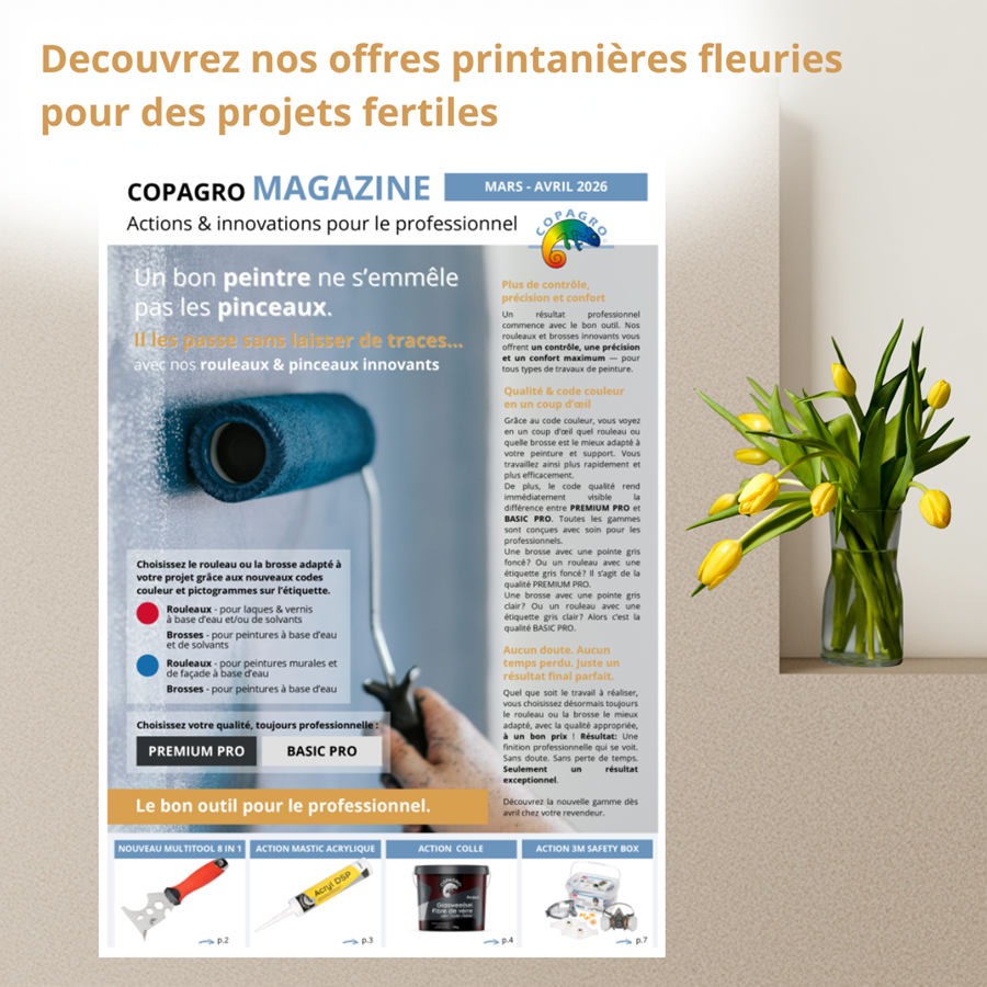 Le nouveau catalogue Copagro avec des offres printanières fleuries est arrivé!