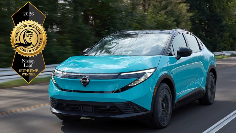 Nissan Leaf élue Supreme Winner WWCOTY 2026