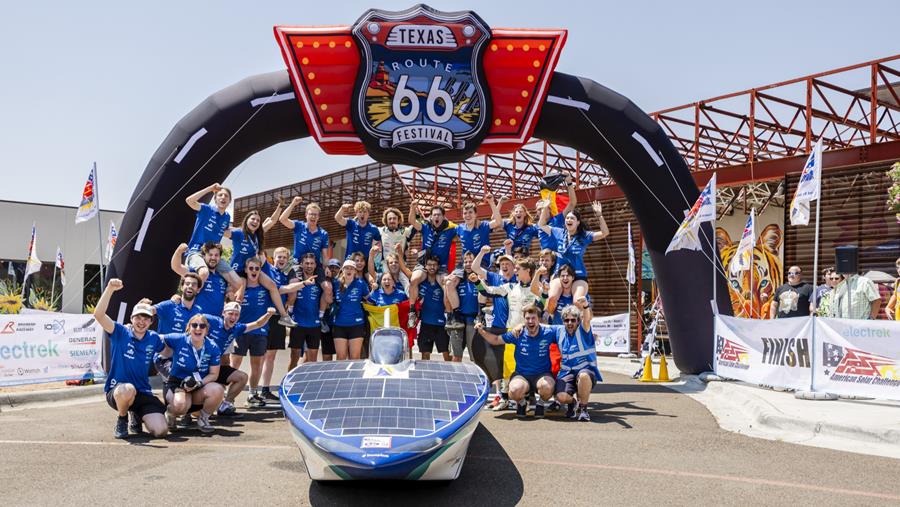 Belgisch Solar Team schrijft geschiedenis in de VS